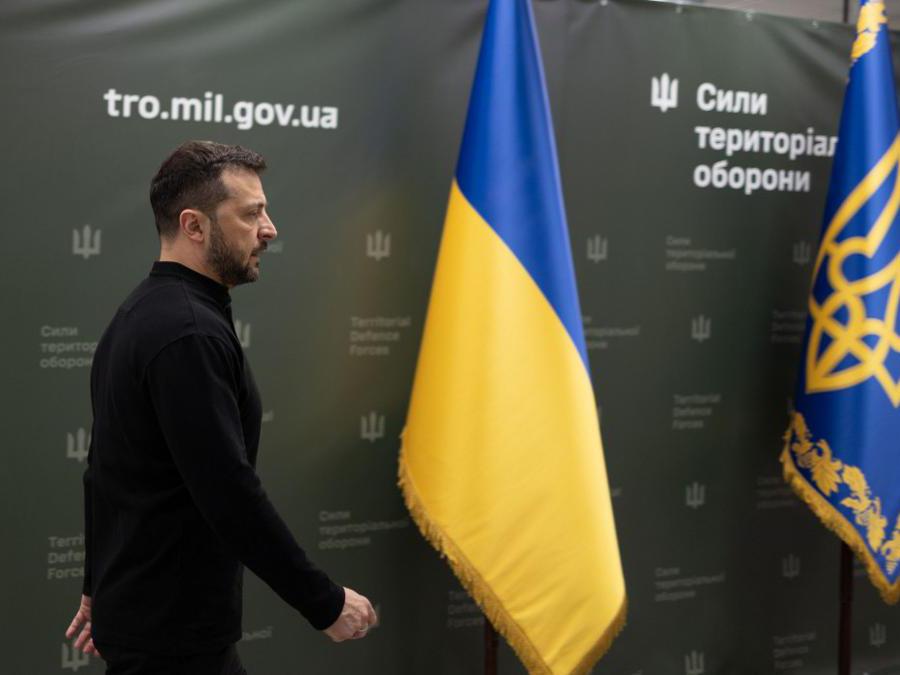 Il presidente Zelensky
