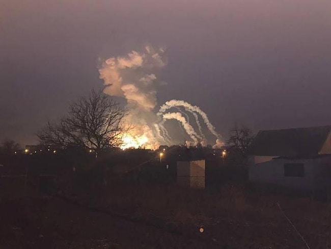 Ucraina, la Russia attacca: le immagini
