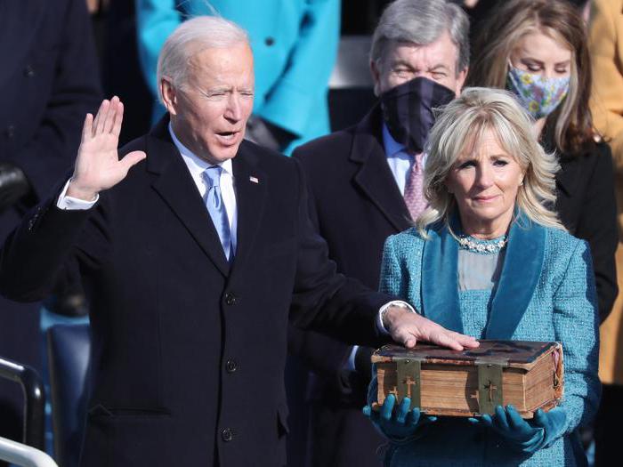 Usa, la cerimonia di inaugurazione della presidenza Biden 