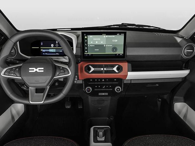 Dacia Spring 2024, gli interni della nuova citycar elettrica