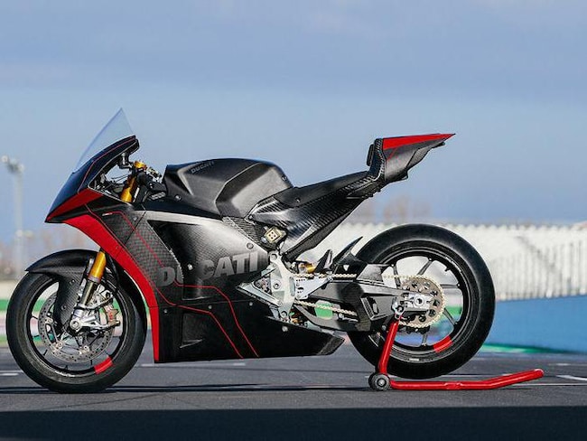 Ducati MotoE, test in pista per la moto elettrica di Borgo Panigale ...
