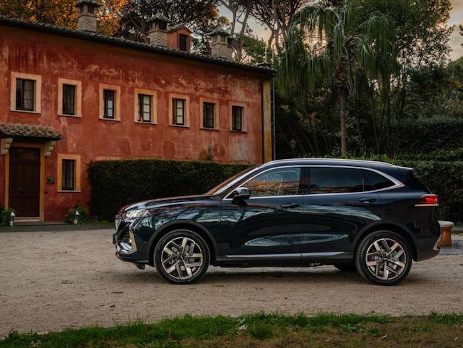 Gwm Wey 03, le foto della prova del suv cinese alla spina 