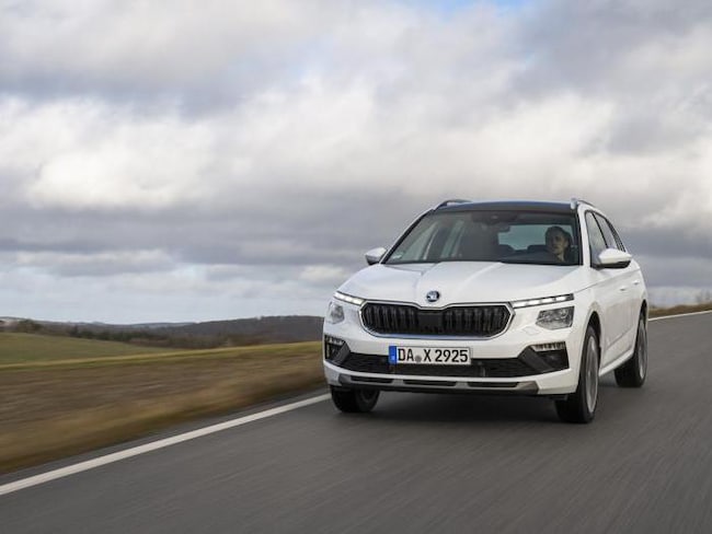 Le foto della prova della rinnovata Skoda Kamiq