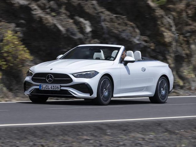Mercedes CLE Cabrio, le foto della prova della nuova scoperta tedesca