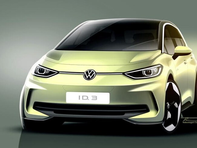 Volkswagen ID.3, le prime immagini del restyling 