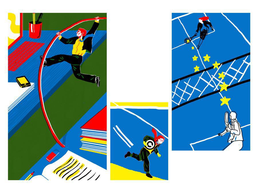 Angelo Licciardello - Contest Il Sole 24 Ore-Mimaster Illustrazione x #OrientaProfessioni