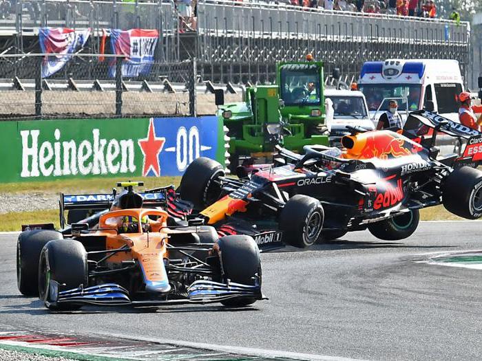 Al Gp di Monza incidente Hamilton-Verstappen