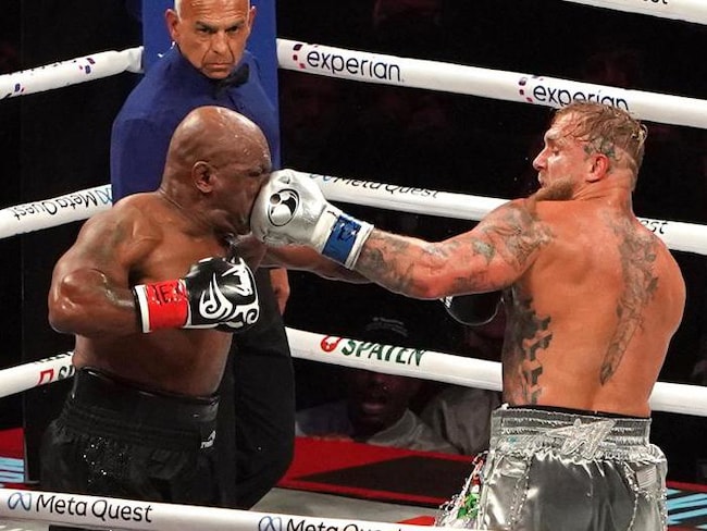 Boxe: Jake Paul si aggiudica ai punti il match con Mike Tyson