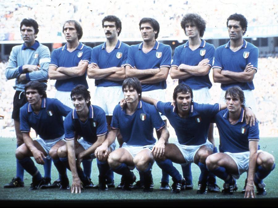 1982, la nazionale italiana (Ansa) 