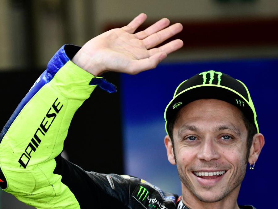  Valentino Rossi nel 2019 al Mugello (Afp/Filippo Monteforte)