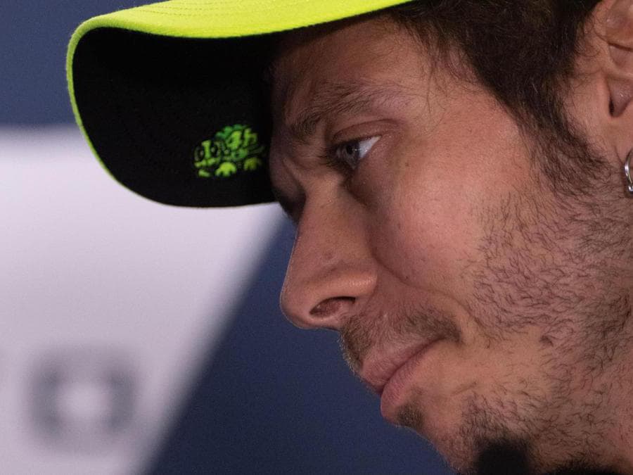 Valentino Rossi of (Ansa/Lorenzo Di Cola)