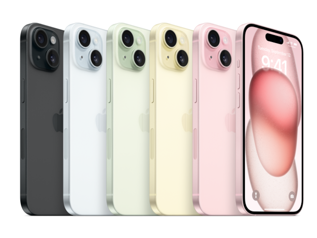Ecco iPhone 15 con Usb-C e 15 Pro in  titanio