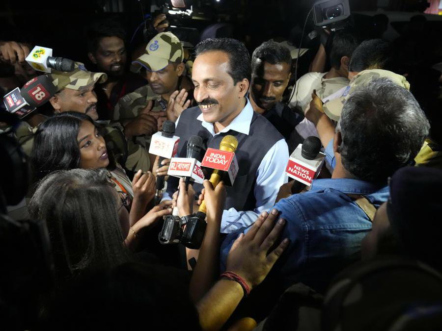 S. Somanath .(AP Photo/Aijaz Rahi)