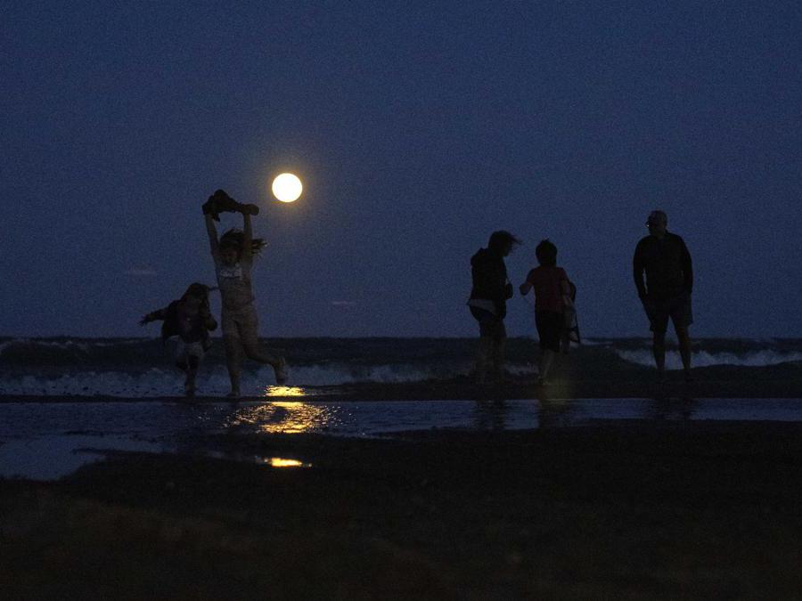 Lago Michigan, Chicago. (AP Photo/Erin Hooley)
