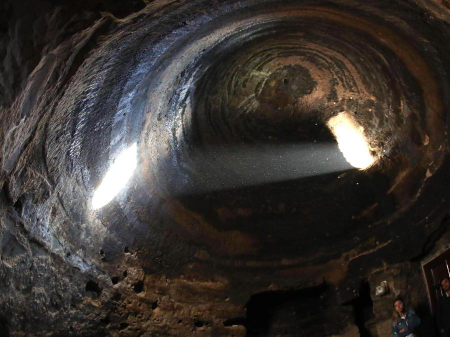 Grotta di Risco Caido ad Artenara, isola di Gran Canaria, Isole Canarie, Spagna. EPA/Elvira Urquijo A.