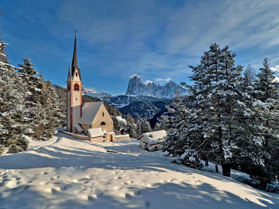 St.Jakob Kirche Langkofel Dolomiti (Val Gardena)