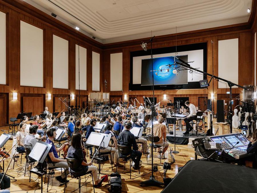La sala di registrazione delle colonne sonore dei film Synchron Stage Vienna (Vienna Tourist Board, Paul Bauer)